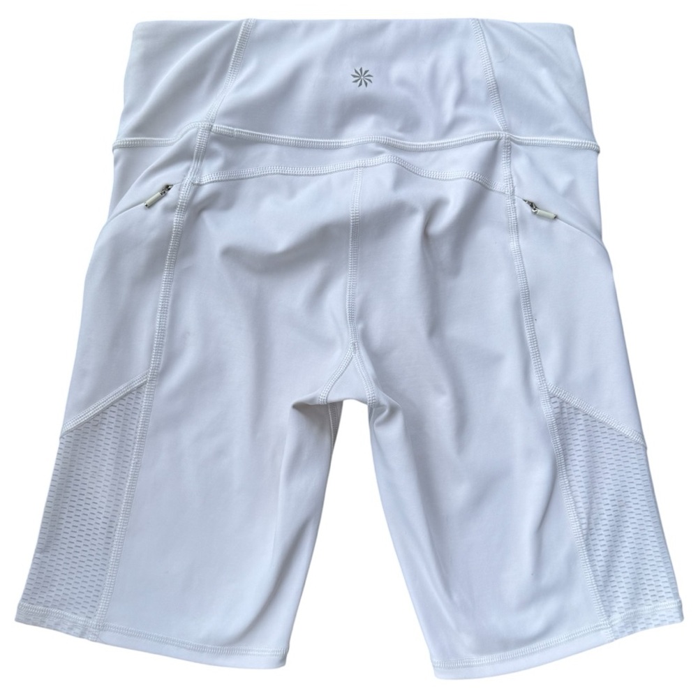 Athleta | Laser-cut biker shorts | XS - Picture 2 of 3